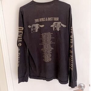 BRUCE SPRINGSTEEN 2005 Devils & Dust tour long sleeved T-Shirt size Medium